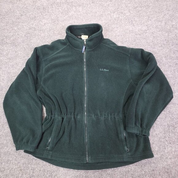 Vintage LL Bean Pullover Sweatshirt USA Outdoors 80s Forest Green Mens Medium?? - Picture 2 of 13